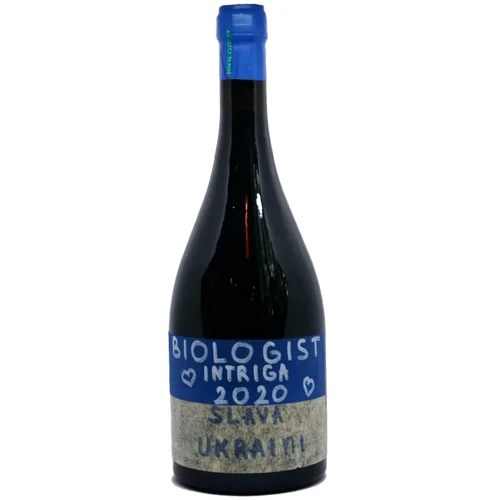 Вино Biologist Інтрига 2020 витримане червоне сухе 0.75 (BLG4820212230127)