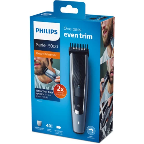 Машинка для стрижки (триммер) Philips BT5502/15: Время работы от аккумулятора, мин 90
