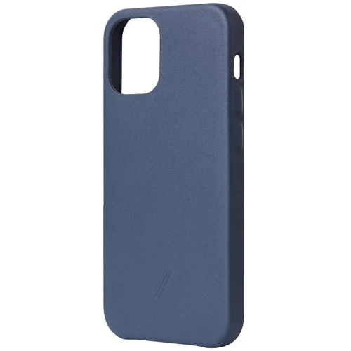 Чехол для iPhone Native Union Clic Classic Case Indigo (CCLAS-BLU-NP20S) for iPhone 12 mini: Материалы кожа