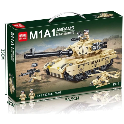 Конструктор Mingdi Танк Abrams 2 в 1 (9008)