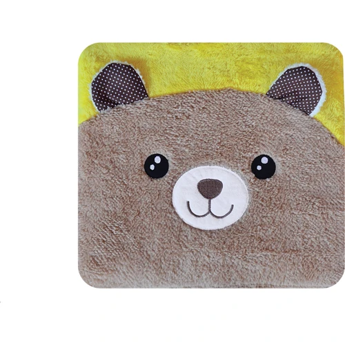 Подушка для стульчика Evo-Kids BY (Cusion BY (Evo-06)) - цвет ткани коричнево-желтый с мишкой: Производитель Evo-Kids