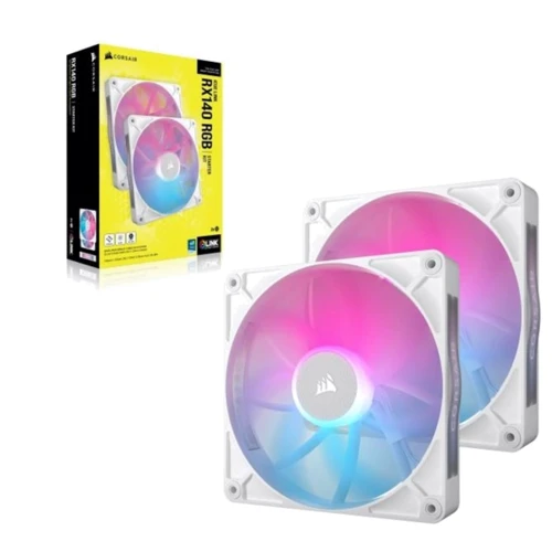 Кулер Corsair iCUE Link RX140 RGB PWM White Dual Pack (CO-9051024-WW): Призначення для корпуса