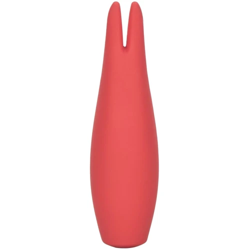 Клиторальный вибратор CalExotics Red Hot Flare, 11,5х3,25 см