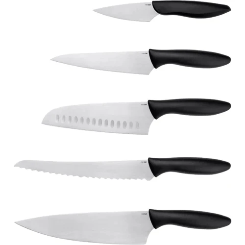 Набор кухонных ножей Kershaw Kitchen Block Set 6-Piece (1740.06.60): Количество предметов 6