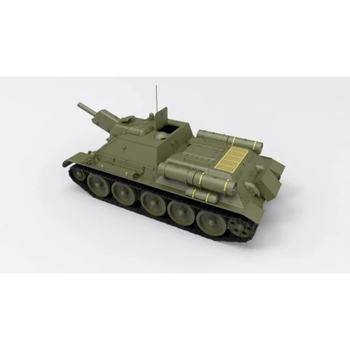 Сборная модель MiniArt САУ СУ-122 последних выпусков с полным интерьером (MA35208) фото 4