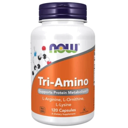 NOW Foods Tri-Amino 120 veg caps Амінокислотний комплекс
