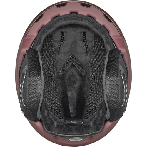 Горнолыжный шлем Bolle Ryft Pure 59-62 BH178012 Garnet Matte (RYFT RURE): Конструкция (оболочка/подкладка) PC ABS/EPS
