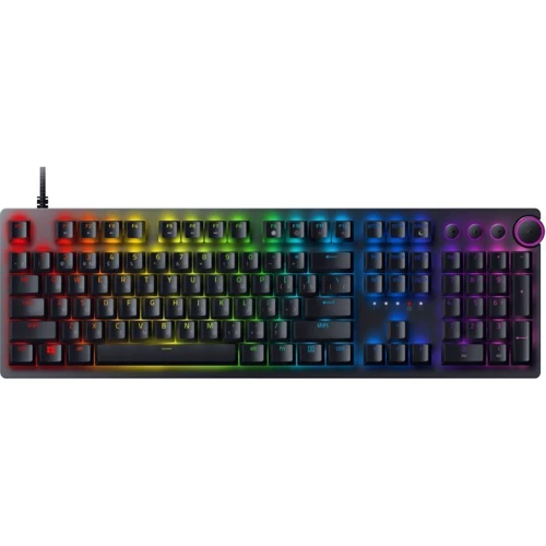 Клавіатура Razer Huntsman V2 Red Optical switch RU (RZ03-03930700-R3R1): Підключення проводное