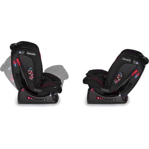 Автокресло Lionelo Aart Black Carbon Red фото 3