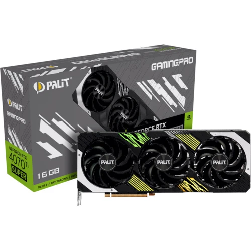 Відеокарта Palit GeForce RTX 4070 Ti Super GamingPro (NED47TS019T2-1043A)