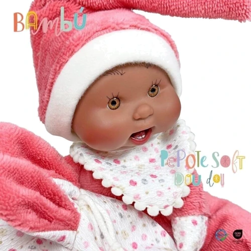 Пупс Nines d'Onil Soft Doudou в коралловой одежде 26 см (432): Производитель Nines d'Onil