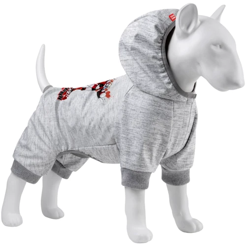 Комбинезон для собак WAUDOG Clothes, рисунок Харли Квинн софтшелл, L55, B 69-76 см, С 46-52 см