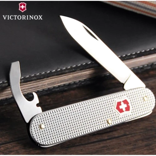 Мультитул Victorinox Alox Bantam 84мм/5предметов/рифленый серебристый (0.2300.26): Тип мини-мультитул