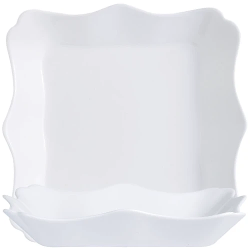 Тарелка Luminarc Authentic White 22 см (J1342): Размеры, см 22