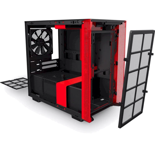 Корпус NZXT H210i Matte Black / Red (CA-H210I-BR) фото 8