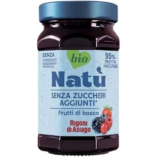 Джем Natu лісові ягоди без додавання цукру органічний 240 г (8052575090049)