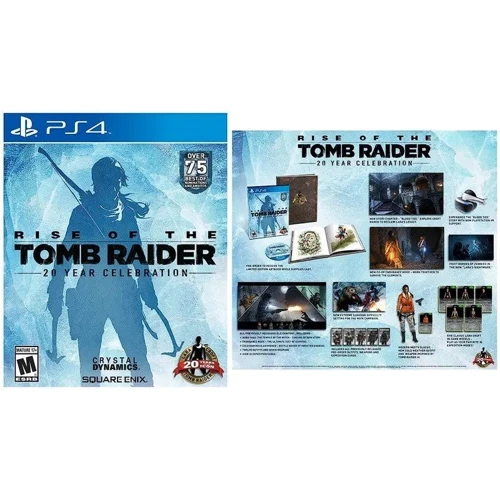 Rise of the Tomb Raider Artbook Edition (PS4): Серия приставки PlayStation 4