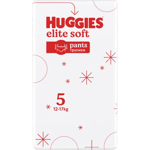 Подгузники Huggies Elite Soft 5 (12-17 кг) Box 68 шт (5029053582467) фото 9