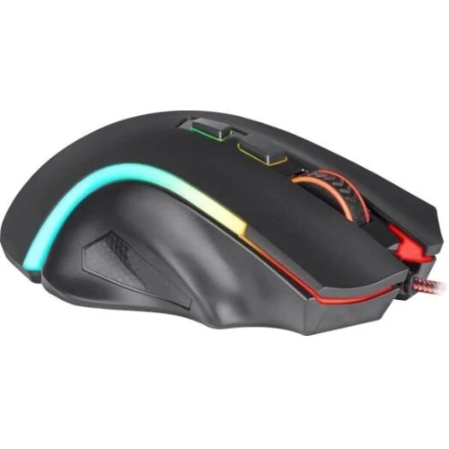 Мышь Redragon Griffin USB Black (75093): Эргономика для правой руки