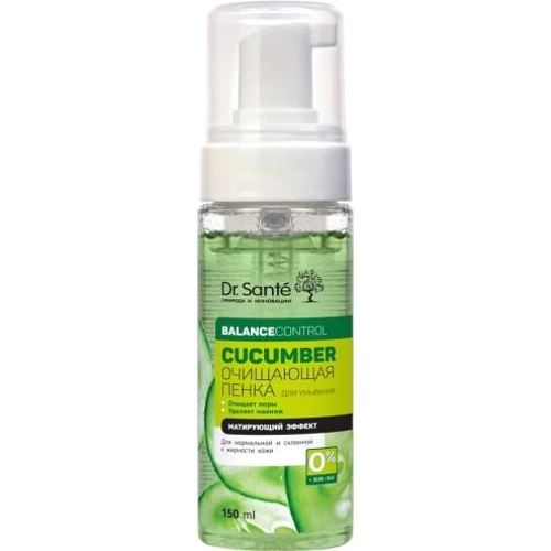 Dr. Sante Cucumber Очищающая пенка для умывания 150ml