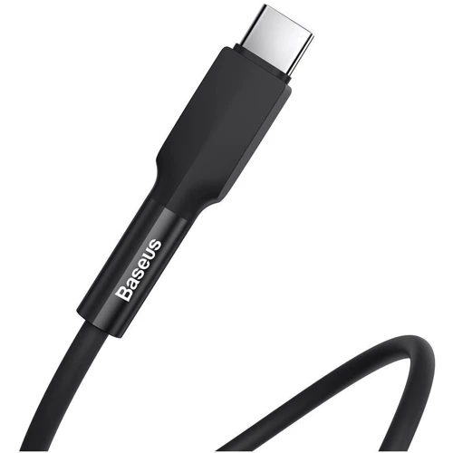 Кабель Baseus USB Cable to USB-C Silica Gel 1m Black (CATGJ-01): Длина 1 м