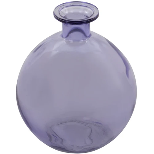 Ваза Lefard Bottle фіолетова h15 см d13 см (821-002)