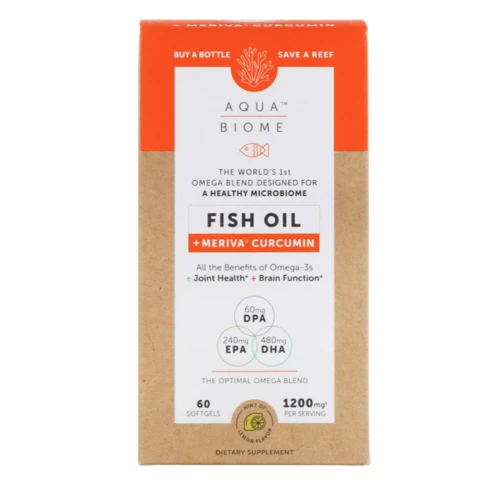 Enzymedica Рыбий жир Meriva Curcumin Fish oil Рыбий жир и мерива куркумин 60 гелевых капсул: Тип Омега 3