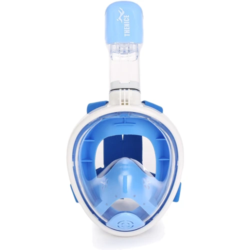 Детская панорамная маска для плавания Thenice K-1 XS, Blue (0657258342330) фото 4
