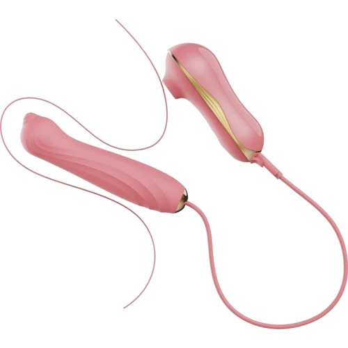 Набор 3в1 Zalo - UNICORN Set Pink Виброяйцо + пульсатор + вакуумный стимулятор