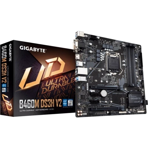 Gigabyte B460M DS3H V2: Оперативная память 4xDDR4 2933 МГц, до 128 ГБ