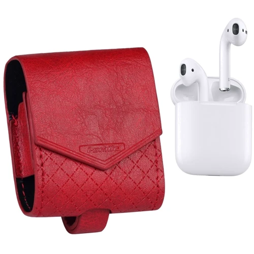 Чехол для наушников Becover Сase Baroque i-Smile Red IPH1436 (702343) for Apple AirPods