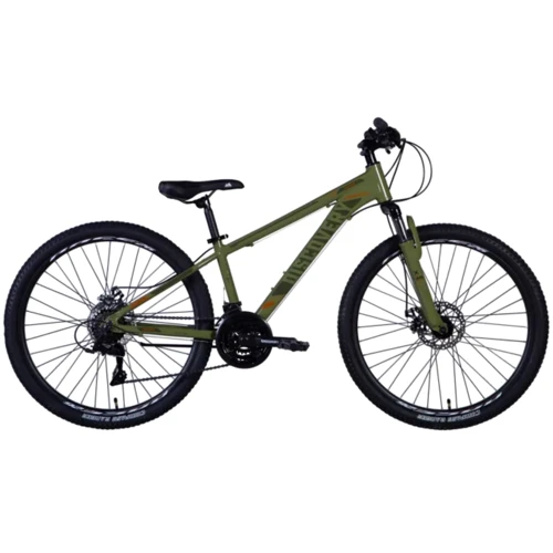 Велосипед Discovery BASTION AM DD 2024 (хаки) 26" (OPS-DIS-26-580)