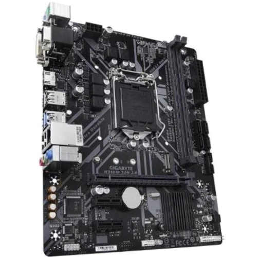 GIGABYTE H310M S2H 2.0: Разъемы на плате SATA 3.0, M.2, PCI Express x1
