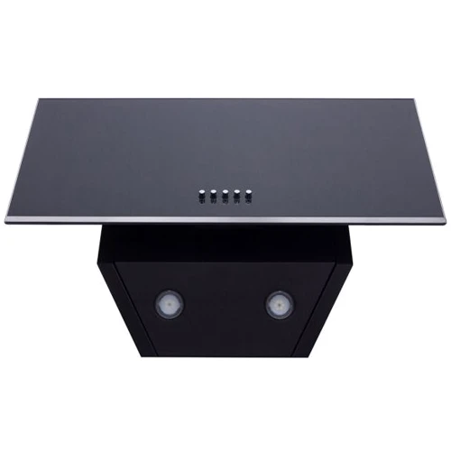Витяжка Minola HDN 6202 BL/INOX 700 LED: Матеріал корпусу нержавіюча cталь, Скло