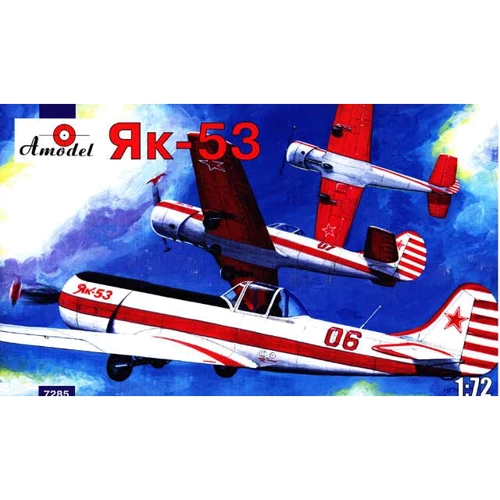 Модель Amodel Одномісний спортивно-акробатичний літак Як-53 (AMO7285)
