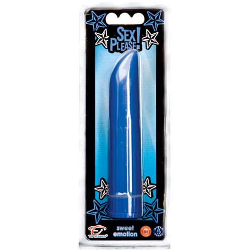Вибратор Sweet Emotion Vibe, 13.3x2.54 см, синий