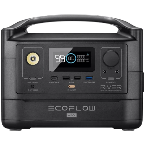 Зарядная станция EcoFlow RIVER Max 576Wh (EFRIVER600MAX-EU)