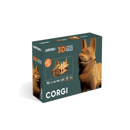 Картонний конструктор Cartonic 3D Puzzle CORGI фото 3