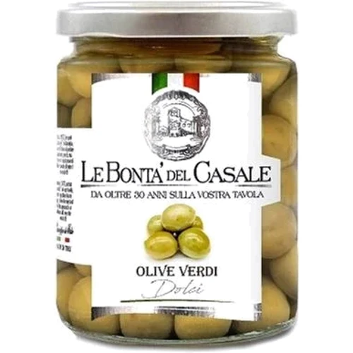 

Оливки Le Bonta’ del Casale сладкие сицилийские 314 мл (8020454006825)