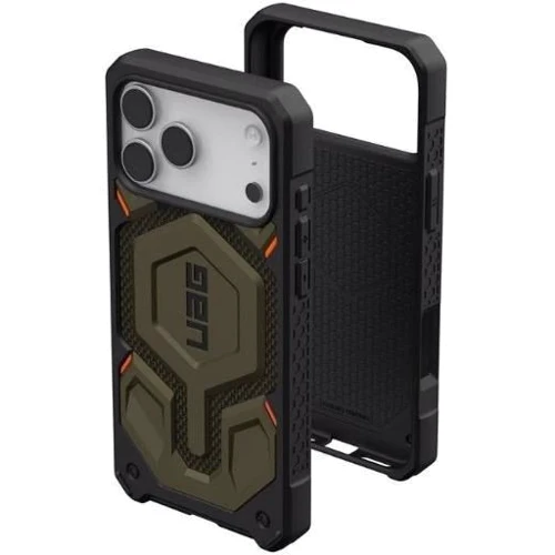 Чехол для iPhone Urban Armor Gear UAG Monarch Pro Magsafe Kevlar Element Green (11451411397B) for iPhone 17 Pro Max