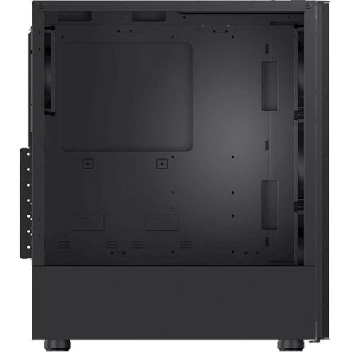 Корпус ADATA XPG Valor Air Black (VALORAIRMT-BKCWW): Материал передней панели сталь