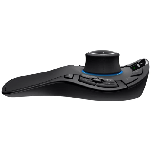 Мышь 3DConnexion SpaceMouse Pro Wireless (3DX-700075): Эргономика симметричная для левшей