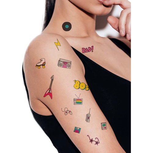 Временные тату TATTon.me 80s Disco Mix (TM80sDisco)