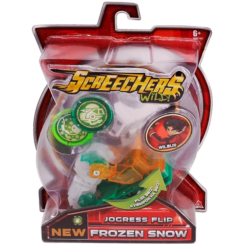 Машинка-трансформер Screechers Wild! S2 L1 - Фроузэн Сноу (EU684202) фото 4