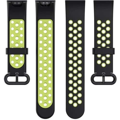 Ремешок Becover Sport Band Vents Style Black/Green for Xiaomi Mi Watch Lite/Redmi Watch 2/Redmi Watch 2 Lite (710501) фото 5