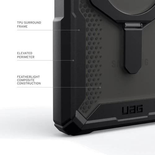 Аксессуар для смартфона Urban Armor Gear UAG Plasma XTE Pro Black/Orange (214436114097) for Samsung S928 Galaxy S24 Ultra фото 8