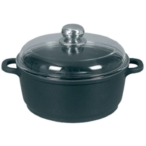 Кастрюля Maestro MR-4624C (4.1л со стекл. крышкой, съемная ручка)