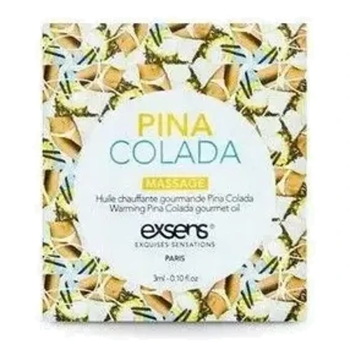 Масло массажное Exsens Pina Colada 3 мл пробник: Тип Масло