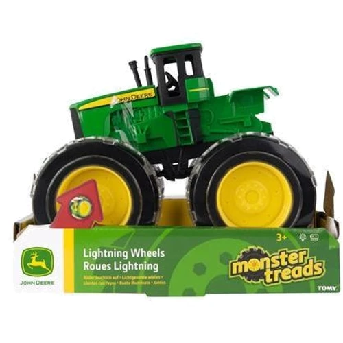 Іграшковий трактор John Deere Kids Monster Treads з великими колесами, що світяться (46434): Виробник John Deere Kids