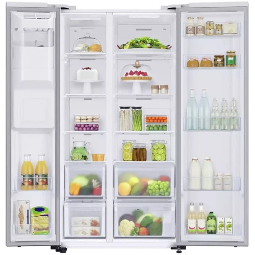 Холодильник Side-by-Side Samsung RS67A8810WW: Объем холодильной камеры, л 409